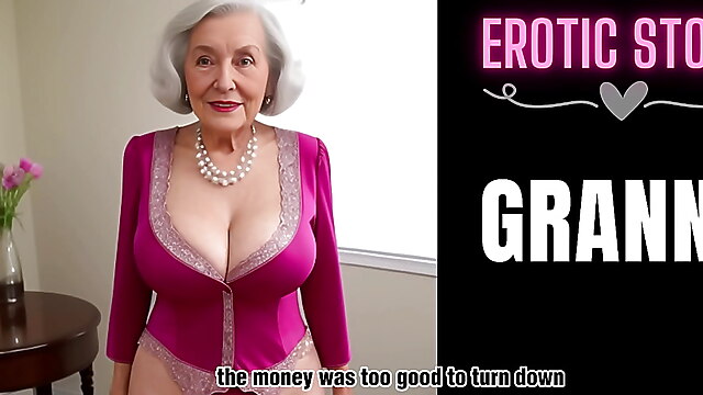 Busty old and young, taboo story big tits, my grandmother and me, old granny woman, big tit granny used