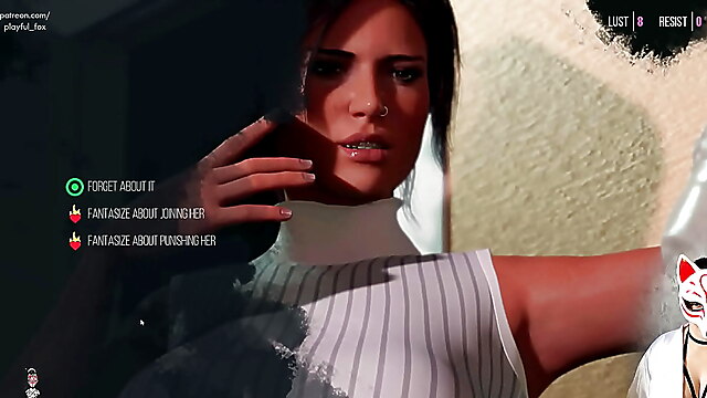Laras play, cosplay interracial, lara croft blowjob, cosplay toilet, public fuckholes, pc gameplay complete