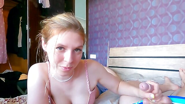 Fantasy family videos, mom helps her step son, amateur blonde young, family help pov, me and my family