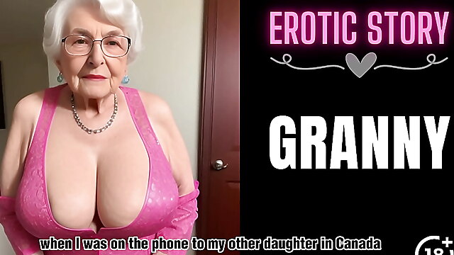 Me and my grandma an my, taboo story big tits, woman gift, a christmas story, christmas granny